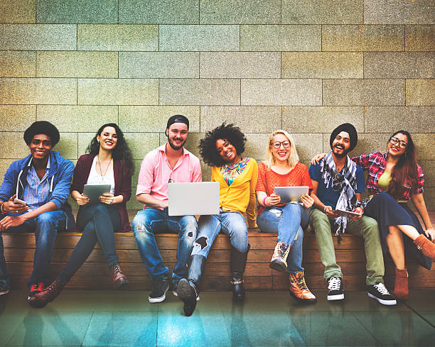 istock Teenagers Young Team Together Cheerful Concept 520333410