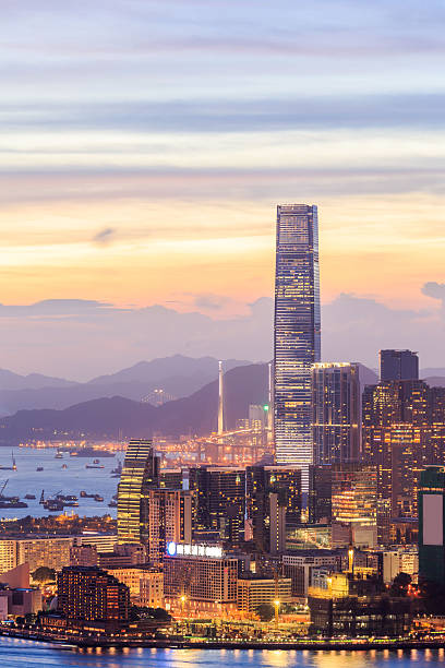 istock Hong Kong city skyline 520335398