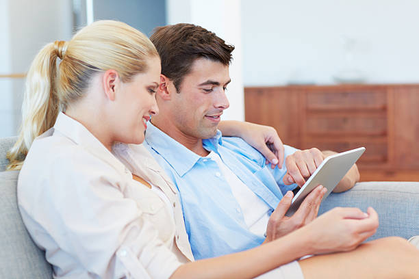 istock Spending a bit of time online 520360353