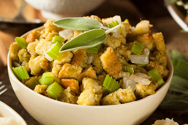 istock Homemade Stuffing for Thanksgiving 520361031