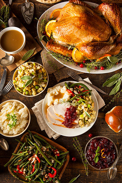 istock Homemade Thanksgiving Turkey on a Plate 520361505