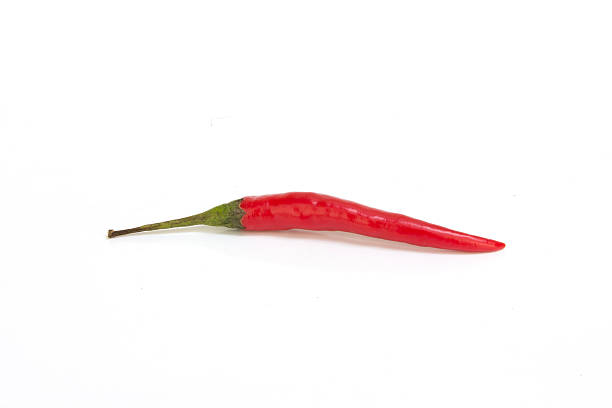 istock Red chili pepper isolated on white 520363053