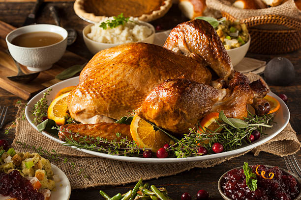 istock Whole Homemade Thanksgiving Turkey 520363071