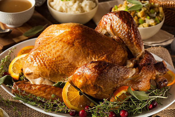 istock Whole Homemade Thanksgiving Turkey 520363073