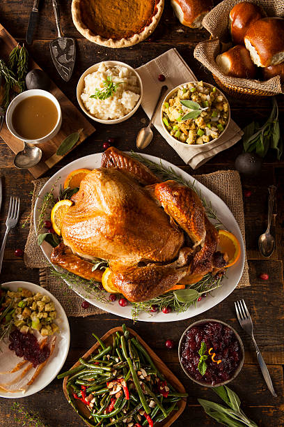 Turkey Dinner Stock Photos, Pictures & Royalty-Free Images - iStock