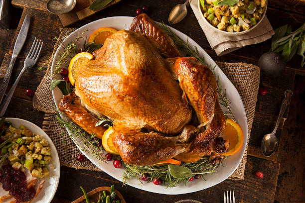 istock Whole Homemade Thanksgiving Turkey 520363079