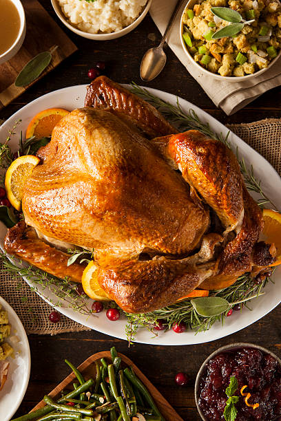 istock Whole Homemade Thanksgiving Turkey 520363487