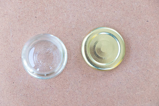 istock Blank Cosmetics jar on wood background 520364948