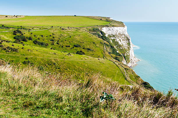 istock White Cliffs of Dover on a clear sunny day 520365401