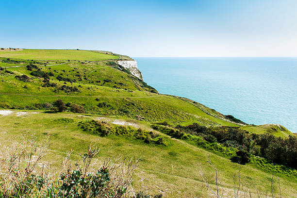 istock White Cliffs of Dover on a clear sunny day 520365405