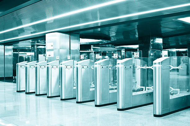 istock Turnstiles in the underground 520365491