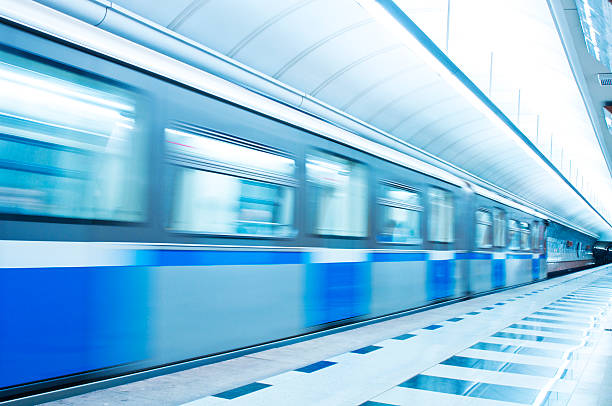 istock Metro train at the subway station 520365495