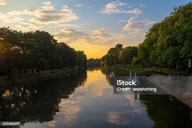 Cardiff Bute Park Stock Photo - Download Image Now - Cardiff - Wales, Autumn, Formal Garden