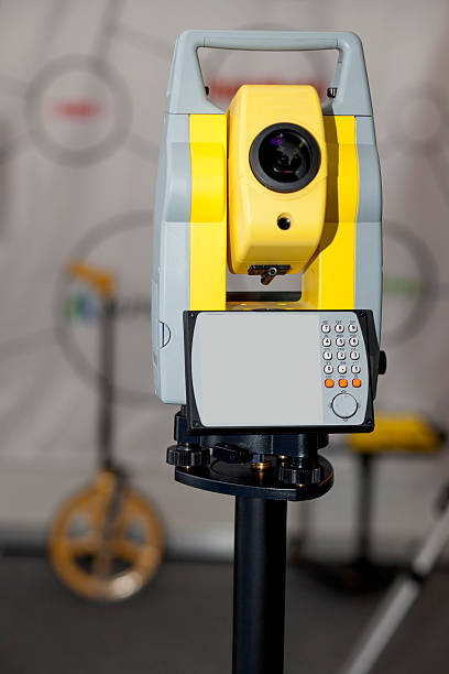 istock Topography tools. Equipment detail. 520371758