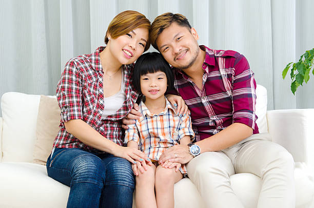 istock Beautiful asian family 520372304