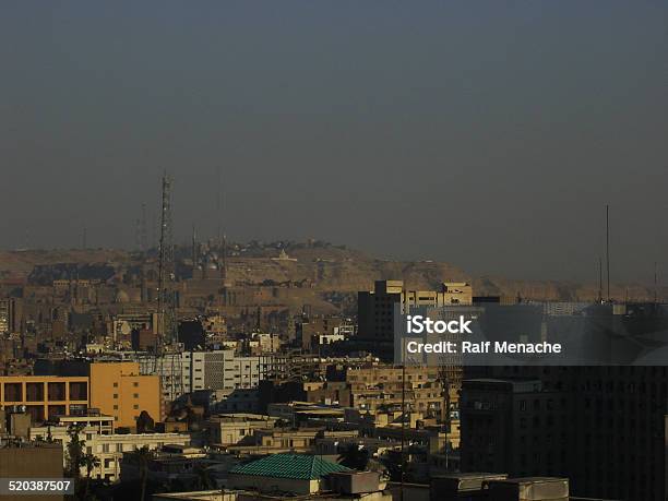 Egypt Cairo View Over The City To Citadel Stock Photo - Download Image Now - Cairo Citadel, Aerial View, Ancient Civilization