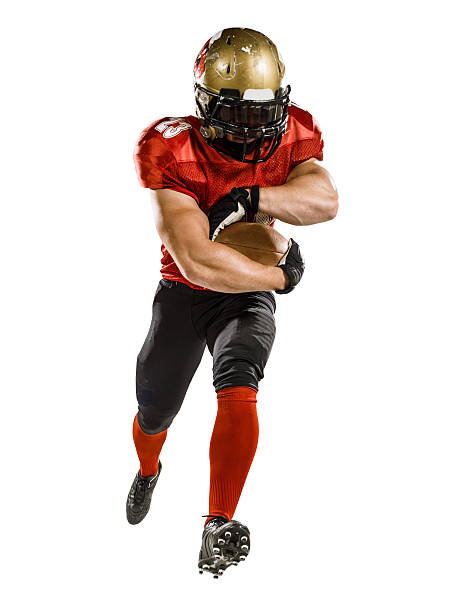 istock American football player isolated 520393441