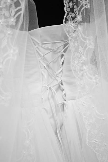 istock Wedding Dress on Mannequin 520408031