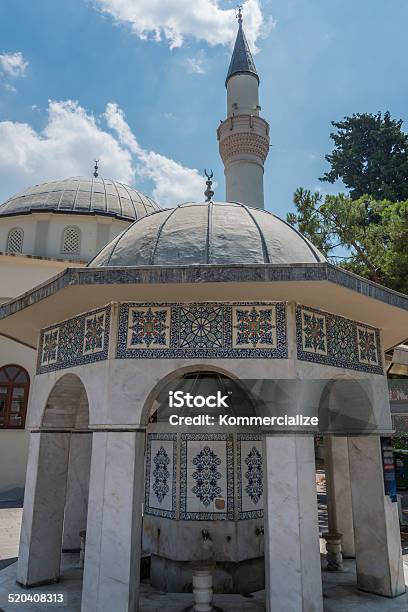 Ablution Fountain In Front Of A Mosque Stock Photo - Download Image Now - Kusadasi, Mosque, Arabic Style