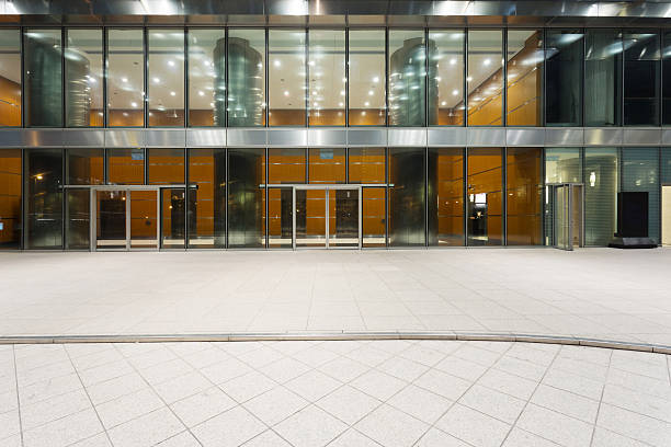 istock modern office building entrance exterior 520409455