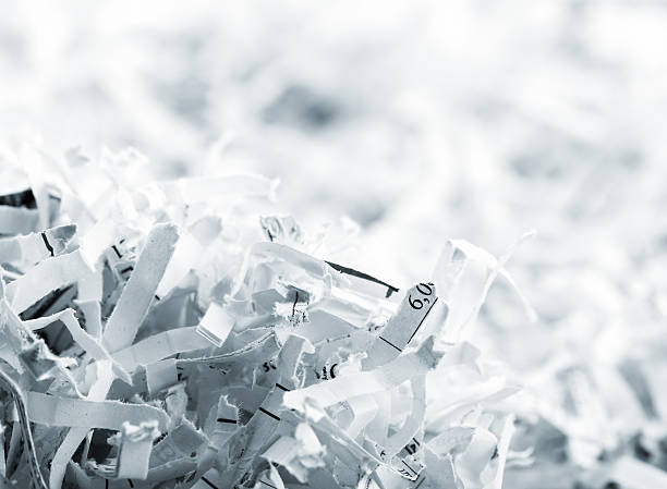 istock Heap of white shredded papers 520413883