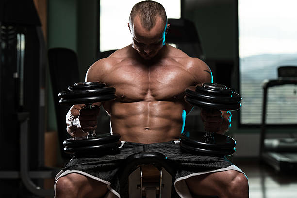 shut up と鉄道 - chest sweat male pectoral muscle ストックフォトと画像