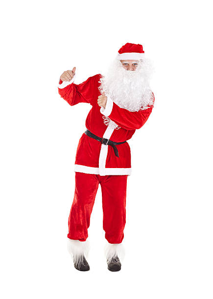 istock Santa Claus with thumb up sign 520414347
