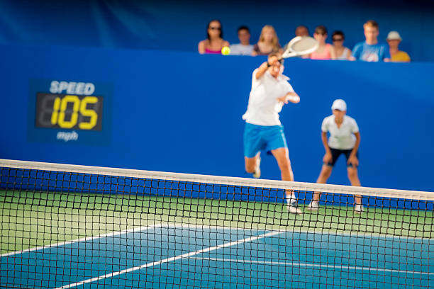 istock Professional Tennis Player in Action 520414487