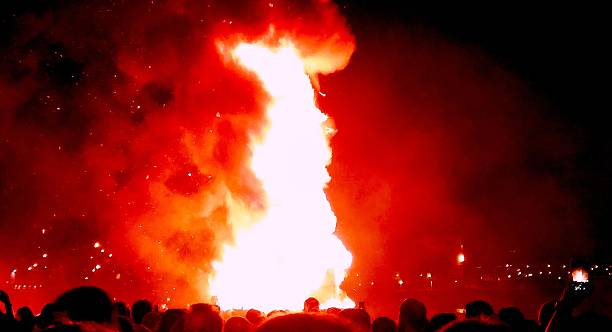istock Bonfires of San Juan 520414968