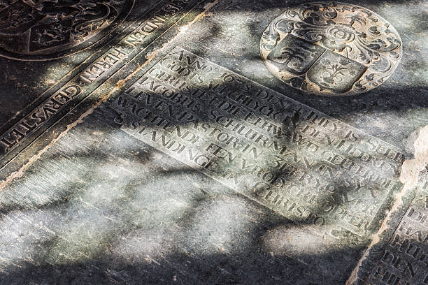 istock Gravestone in Church Zeerijp 520417492