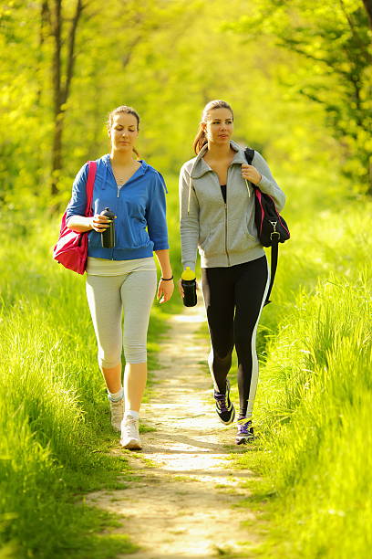 istock Female Athlete with Gym Bag 520419138