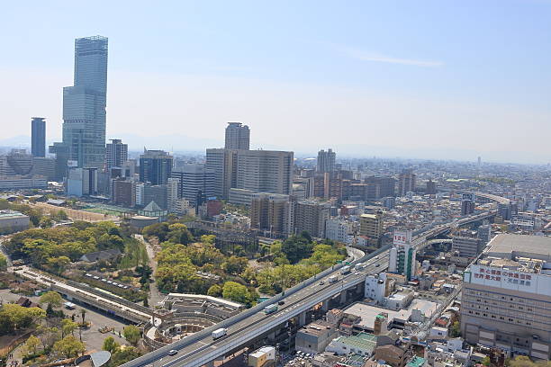 istock view of osaka japan 520420508