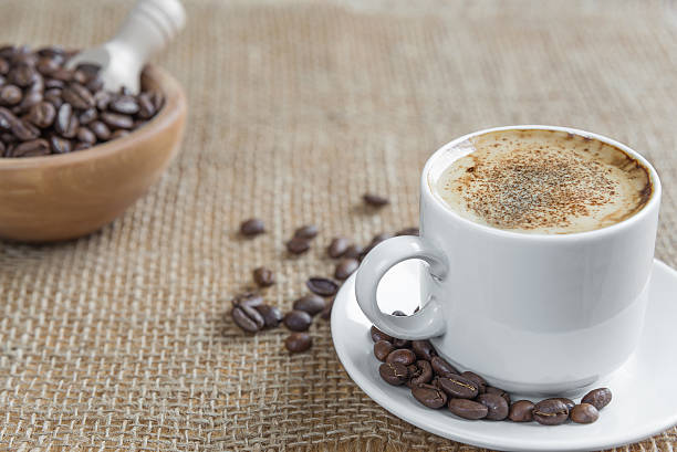 istock Cup of coffee and a space for text 520421704