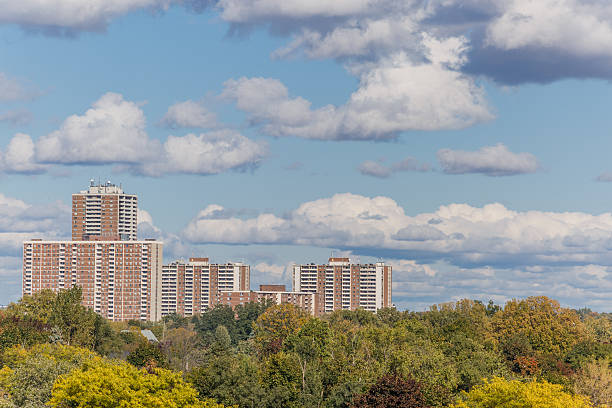 istock Apartments buildings Toronto view 520440393
