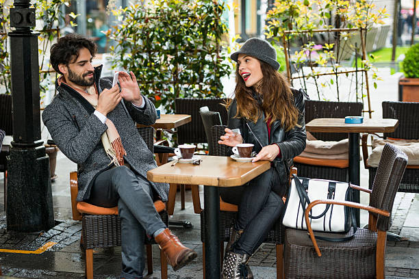 istock Coffee shop social moments 520465633