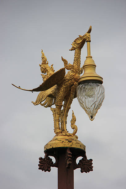 istock Lamp Decoration on Saphan Mon or Mon Bridge 520466677