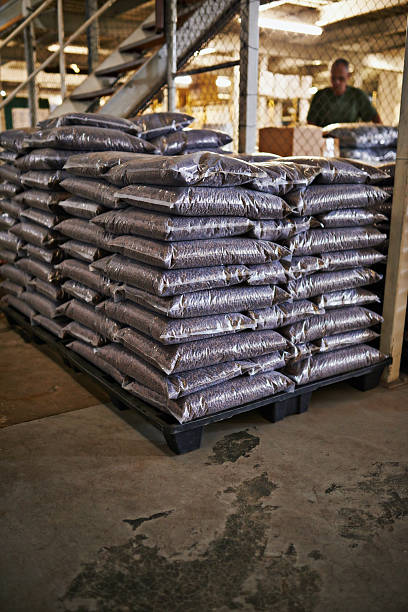 świecie wymagania kawy i dostarczamy - coffee sack bag warehouse zdjęcia i obrazy z banku zdjęć