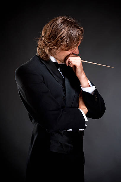 istock Portrait of a Young Conductor. 520473385