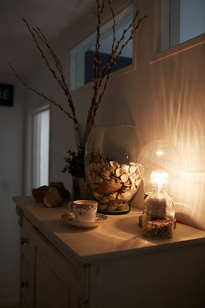 istock Display Of Objects On Cupboard In family Home 520490202