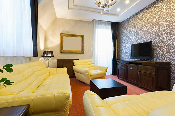 istock Interior of a hotel apartment 520497334