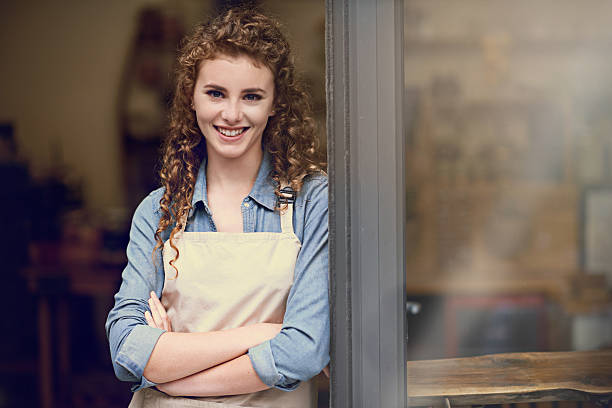 istock The friendly face behind your coffee shop 520498098
