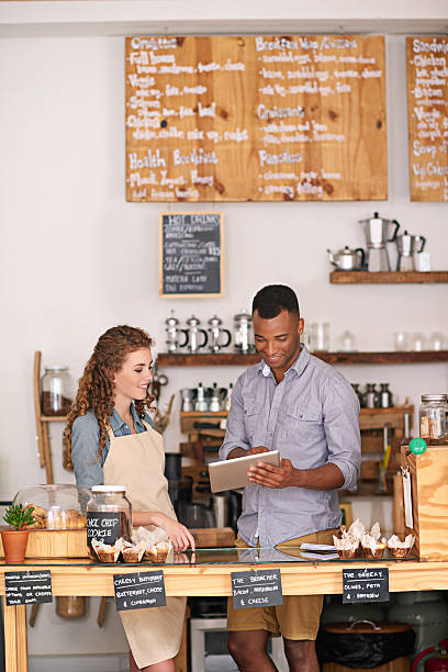 istock The coolest cafe in town 520498294