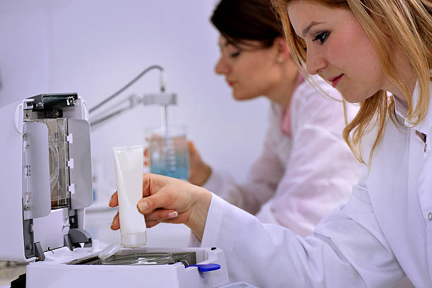 istock Young women preparing samples at the laboratory 520507009