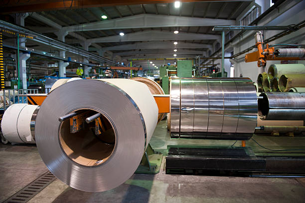 istock Stainless steel factory 520508991
