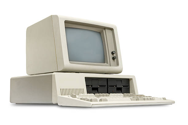 Old Style Computer With Rounded Back 30+ Retrocomputing Stock Photos, Pictures & Royalty-Free Images - iStock