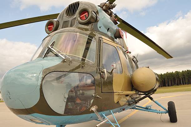 istock Helicopter at the airport 520510367