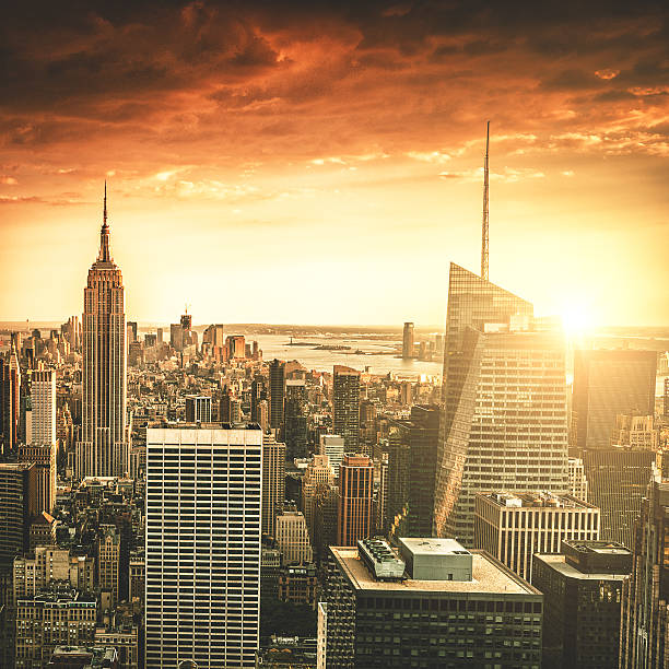 istock empire state building and manhattan aerial view 520511835