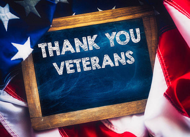 istock Veterans Day Message. Thank you Veterans. 520536943