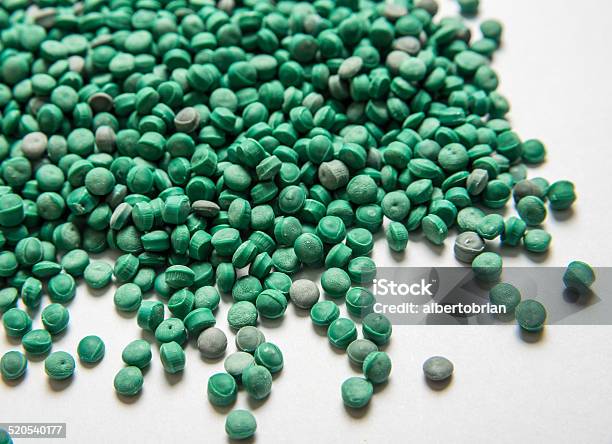 Plastic Polymer Granules Stock Photo - Download Image Now - Chemical, Color Image, Cut Out