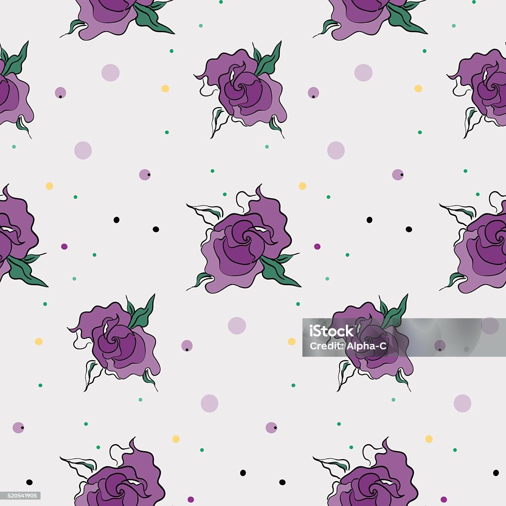 Rose Pattern Sample Rose Pattern Stock Illustration - Download Image Now - Abstract, Art ...